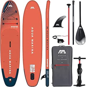 Aqua Marina Monster paddle gonflable 10 pieds 2 best seller bleu