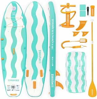 Huiike paddle gonflable junior enfant pack 11 accessoires PVC renforcé